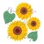 CP-115 sunflowers and leaves.jpg